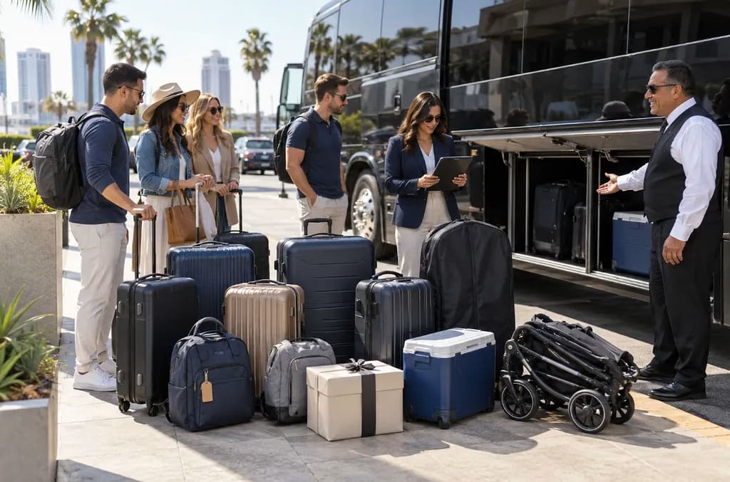 How Much Extra Space Does Your Group Need for Bags and Personal Items?