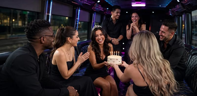 Party Bus Rental in Carlsbad, CA for Coastal Celebrations