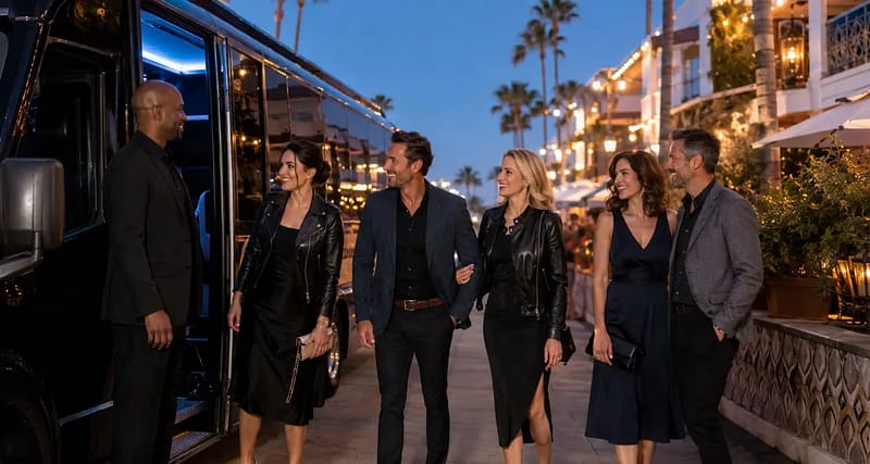 Party Bus Rental in Carlsbad, CA for Coastal Celebrations