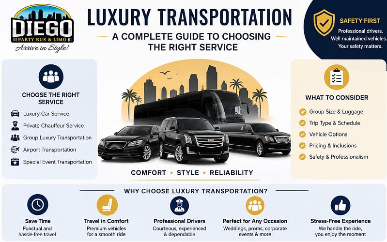 Luxury Transportation A Complete Guide to Choosing the Right Service